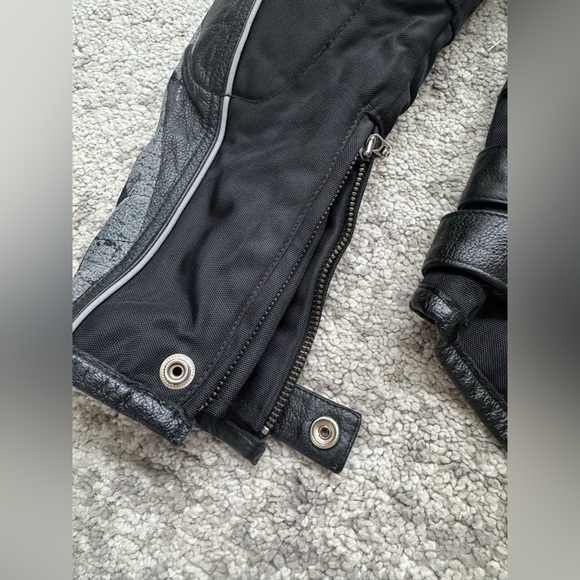 Hein Gericke Women’s Motorcycle Moto Jacket Size 8 – Leather & Textile - Picture 14 of 14